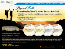 Tablet Screenshot of origincadcam.com